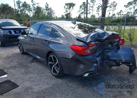 2019 Honda Accord Sport 2.0T из США, поврежденный, VIN 1HGCV2F33KA019975